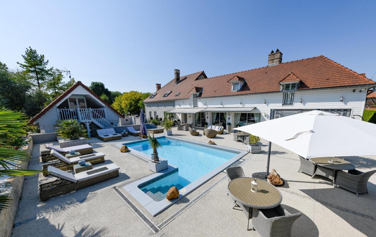 Villa De La Croix - Maison D'Hotes A 4 Minutes De L'A26 Avec Parking Villechétif Dış mekan fotoğraf